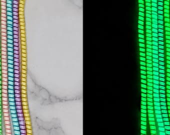 Glow in the dark Hearing aid tube and Cochlear implant wire coils