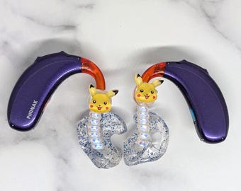 Yellow mouse Hearing aid/cochlear charm