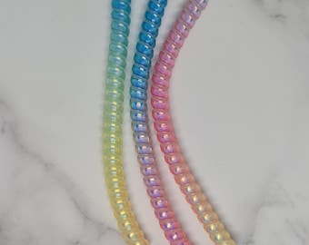 Rainbow Ombre Hearing aid tube coils