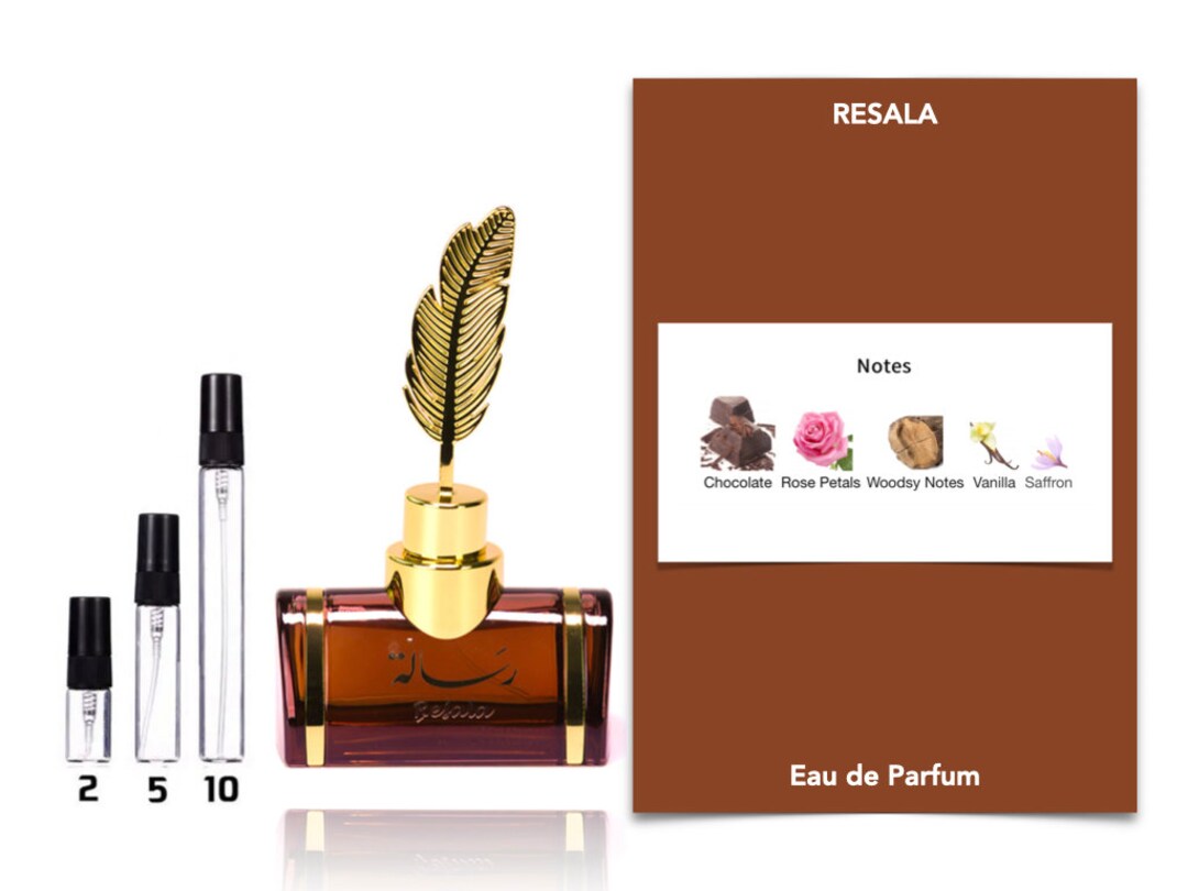 Sample Resala Arabian Oud Eau De Parfum 2ml / 5ml / 10ml Etsy