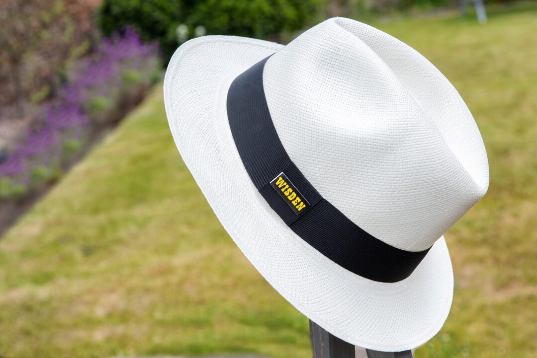 Wisden Cricket Panama Hat Etsy UK