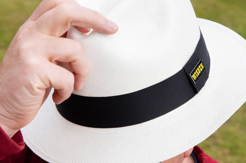 Wisden Cricket Panama Hat Etsy