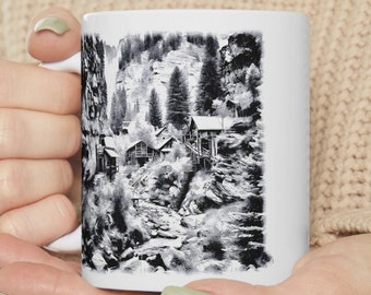 Ghost Town Coffee Cup Mining Ruins of Durango Silverton Ouray Telluride Rico Ophir Lake City Eureka Animas Forks Creede Sawpit Placerville