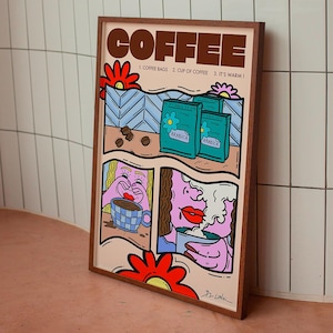 Illustration "Kaffe"