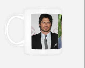 Ian Somerhalder Mug, Damon Salvatore Mug, TVD Mug, The Originals Mug, TV Mug Gift for her for him Sister Friend Tea Mug Coffee Mug Vampire