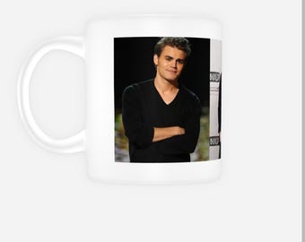 Paul Wesley Mug, Stefan Salvatore Mug, TVD Mug, The Originals Mug, TV Mug Gift for her for him Sister Friend Tea Mug Coffee Mug Vampire