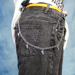 Astronaut Jeans Kette, Accessoires, Hip Hop, Street Fashion, Gürtel Kette, Geldbörsen Kette, Punk, Rock, Alternative, Gürtel Kette, Hosen Kette