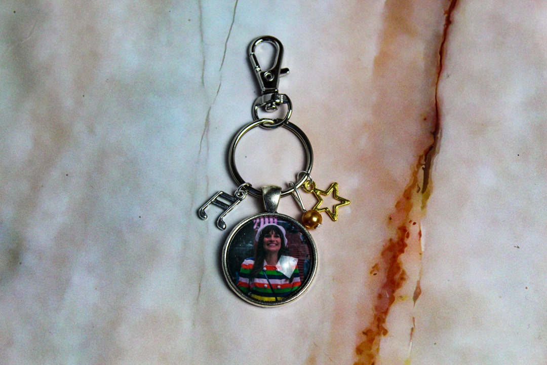 Rachel Berry Bag Charm, Glee Keyring, Lea Michele Keychain, Gleek Bag ...