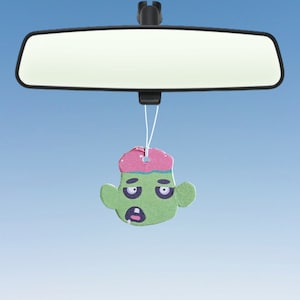 Zombie luchtverfrisser Halloween auto luchtverfrisser Griezelig seizoen UndeadAuto geur geur geur cadeau Eng Cartoon Schattig nieuwigheid luchtverfrisser