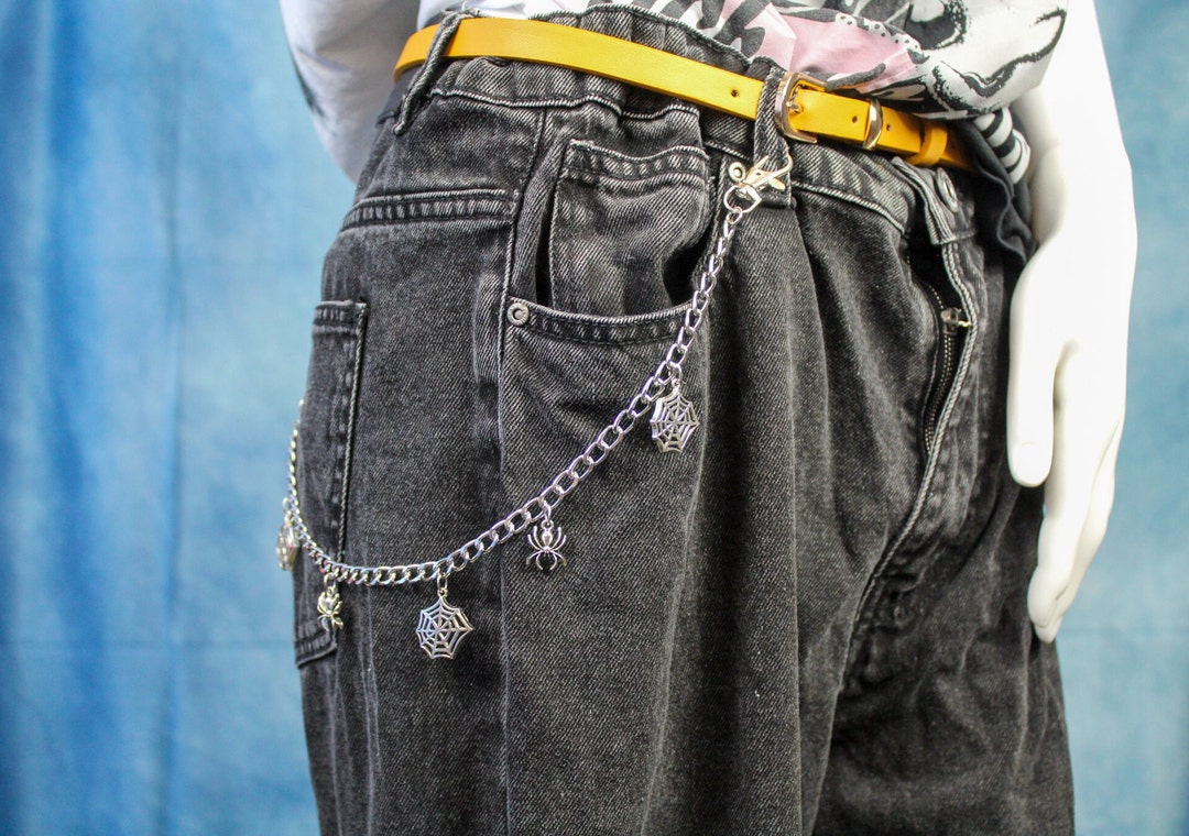 パンツ Chain Keystrap Printing Denim Shop Acne Studios - 1981M Kawaii Keychains Jeans | Saks