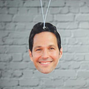 Paul Rudd Car Air Freshener, Ant-Man Air Freshener, Novelty Present Car Accessories Gift For Her Him Christmas Birthday Actor Marvel Friends