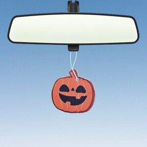Pompoen Luchtverfrisser Halloween Auto Luchtverfrisser Griezelig Seizoen Monster Auto Geur Geur Cadeau Eng Cartoon Schattig Nieuwigheid Luchtverfrisser