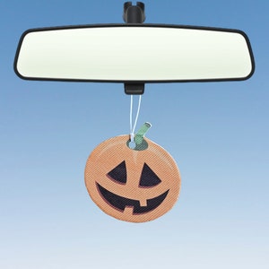 Pompoen Luchtverfrisser Halloween Auto Luchtverfrisser Griezelig Seizoen Monster Auto Geur Geur Cadeau Eng Cartoon Schattig Nieuwigheid Luchtverfrisser
