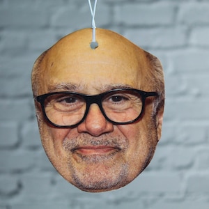 Danny DeVito Car Air Freshener, Taxi Air Freshener, Novelty Present Car Accessories Gift For Her Him Christmas Birthday Actor Matilda