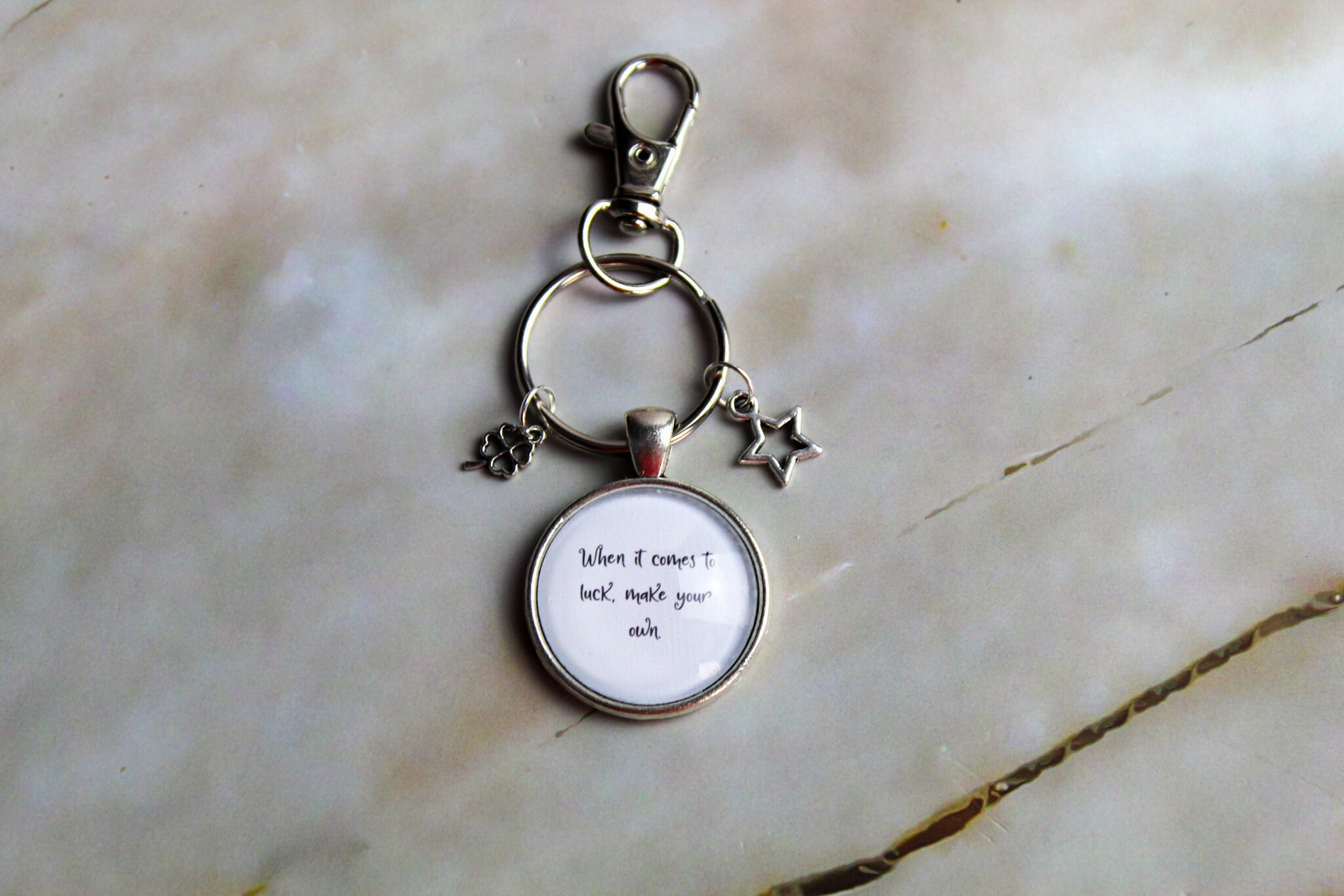 The world is a book Bag Charm, Travel Keyring, Plane Keychain, Bag Charm Gift Present Family Purse Stocking Stuffer Cute BFF Holiday World