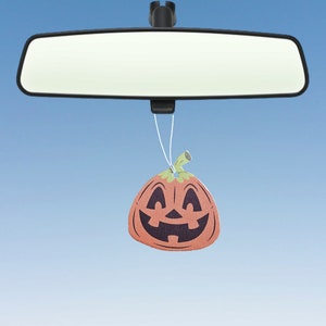 Pompoen Luchtverfrisser Halloween Auto Luchtverfrisser Griezelig Seizoen Monster Auto Geur Geur Cadeau Eng Cartoon Schattig Nieuwigheid Luchtverfrisser