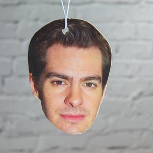 Andrew Garfield Car Air Freshener, Spiderman Air Freshener, Novelty Present Car Accessories Gift For Her Him Christmas Birthday Actor Funny