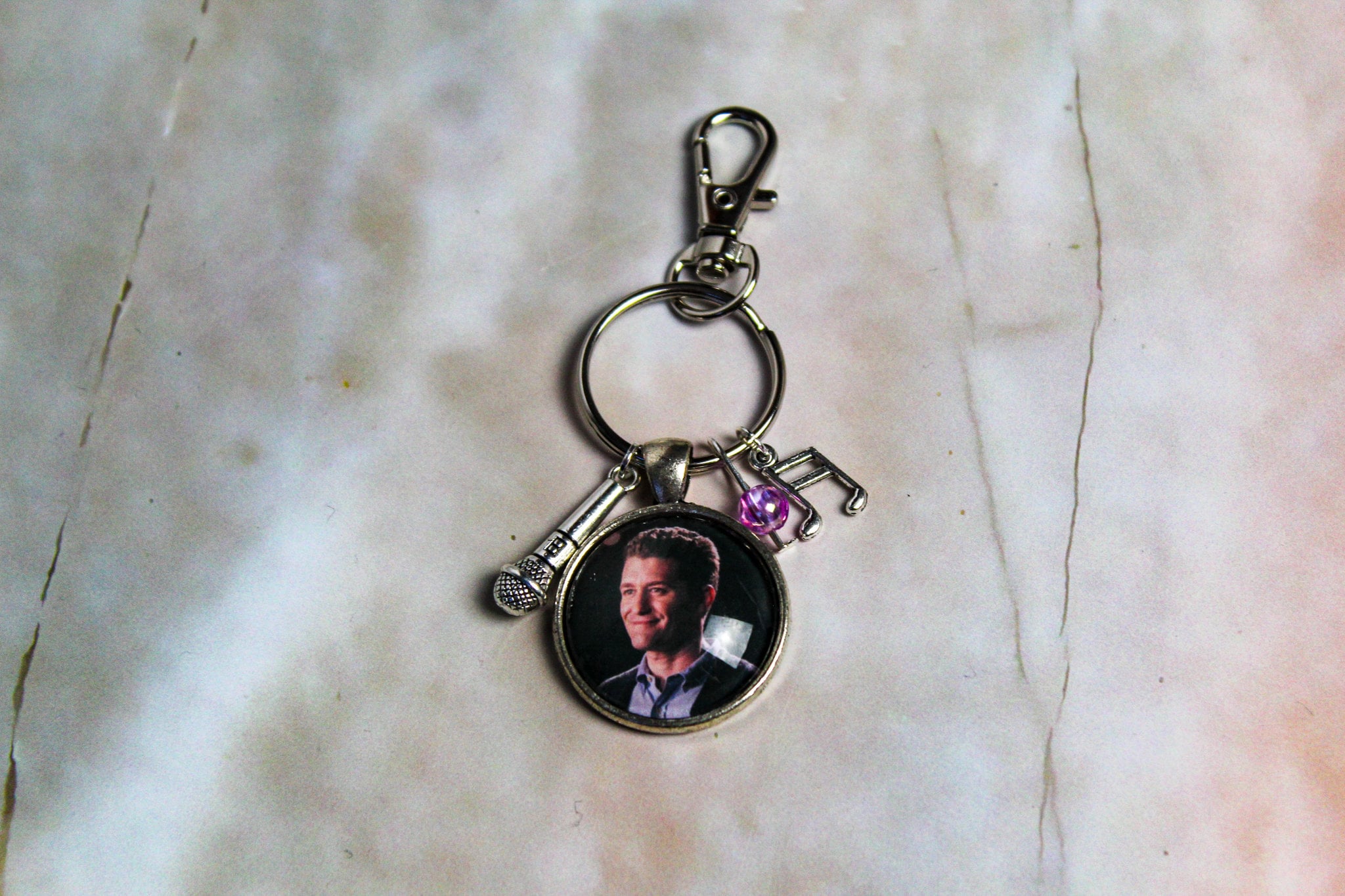 Will Scheuster Bag Charm, Glee Keyring, Matthew Morrison Keychain ...