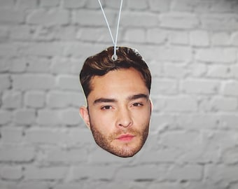 Gossip Girl Car Air Freshener, Chuck Bass Air Freshener, Novelty Present Car Accessories Gift For Her Him Serena Blair Nate Dan