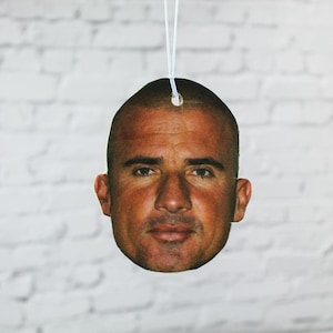 Ambientador para coche Prison Break, ambientador Michael Scofield, regalo novedoso para ella y él, bolsa de Lincoln Burrows. imagen 2