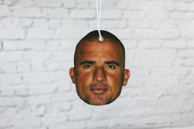 Ambientador para coche Prison Break, ambientador Michael Scofield, regalo novedoso para ella y él, bolsa de Lincoln Burrows. imagen 2