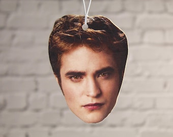 Twilight Car Air Freshener, Robert Pattinson Air Freshener, Novelty Present Car Accessories Gift For Her Him Jacob Black Edward Cullen