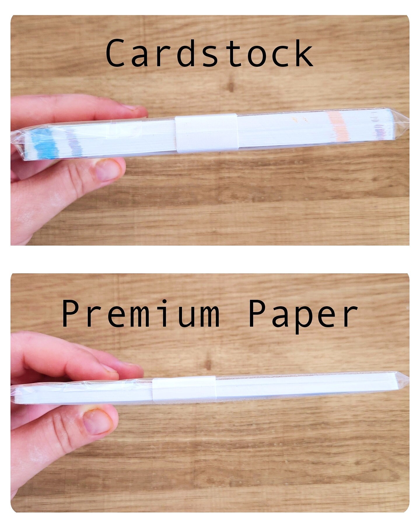 Rainbow Confetti Cardstock Notepad Etsy