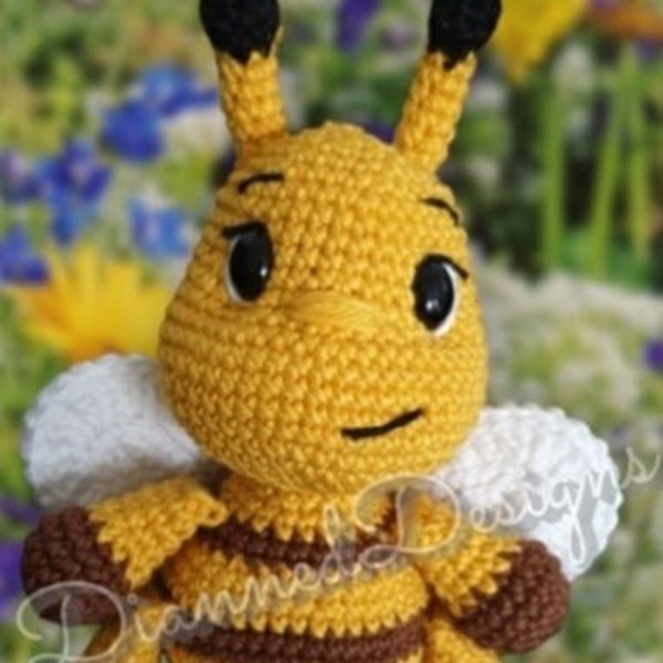 Amigurumi, Häkelanleitung, Biene