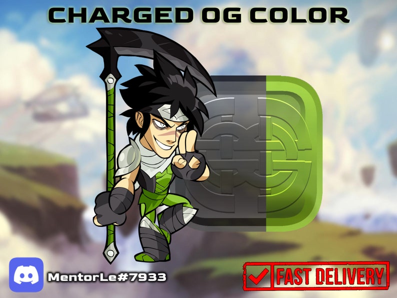 Brawlhalla Charged OG Color Universal FAST DELIVERY Etsy