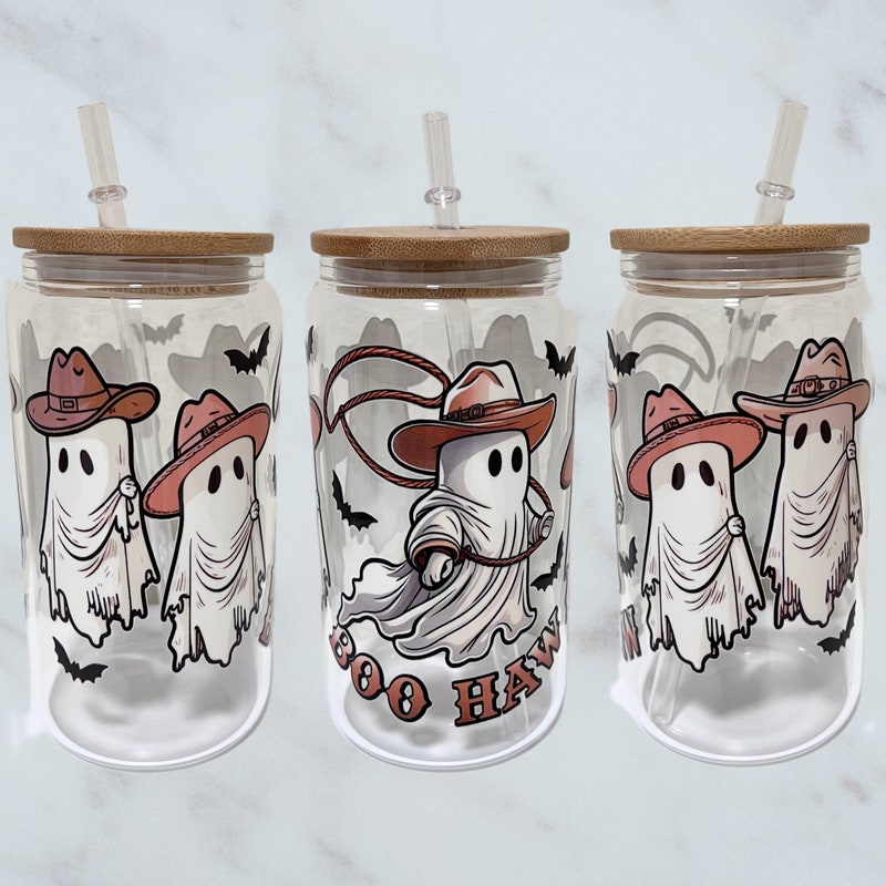 Ghost With Cowboy Hat - Etsy