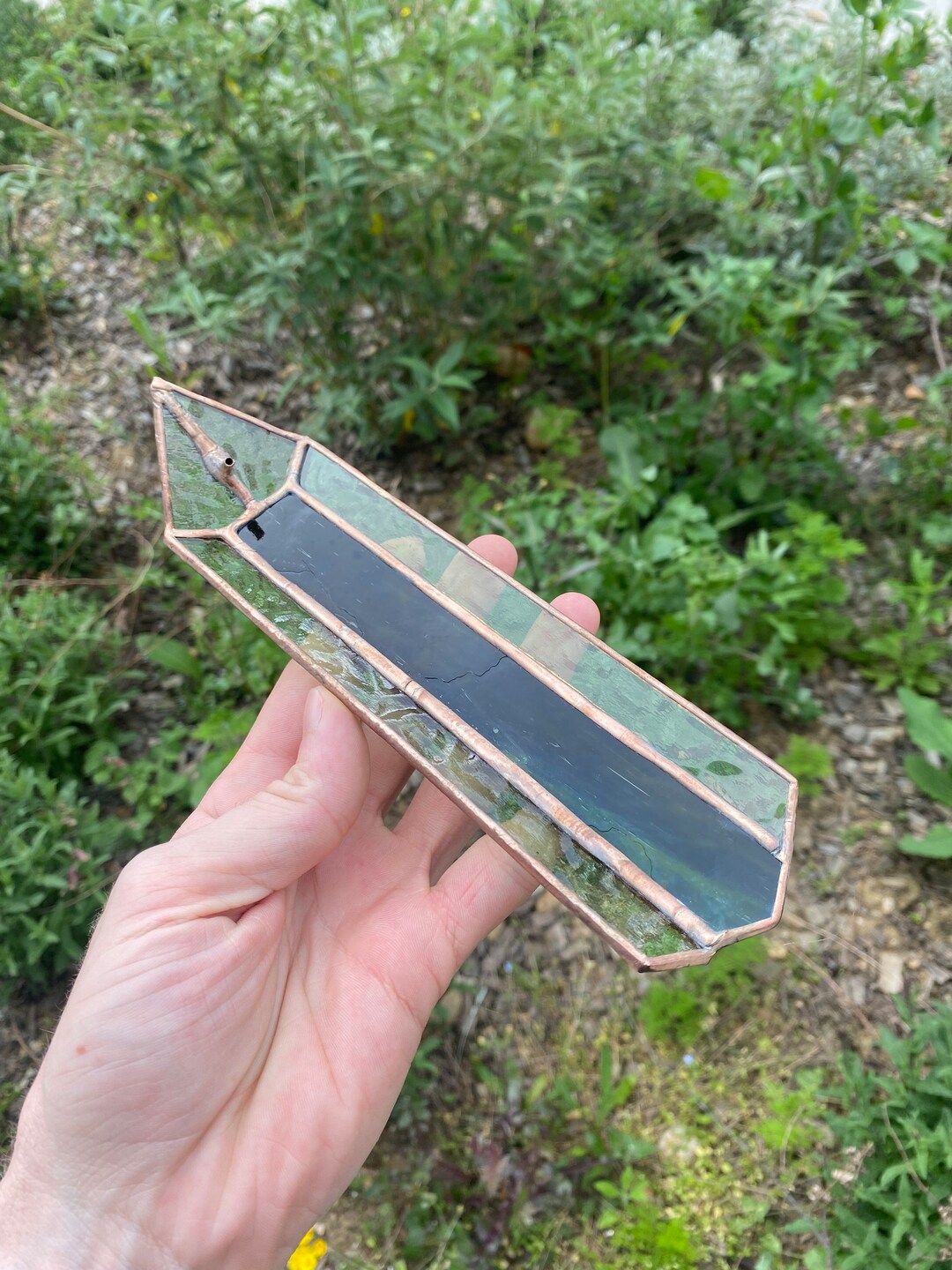 Stained Glass Incense Holder Etsy