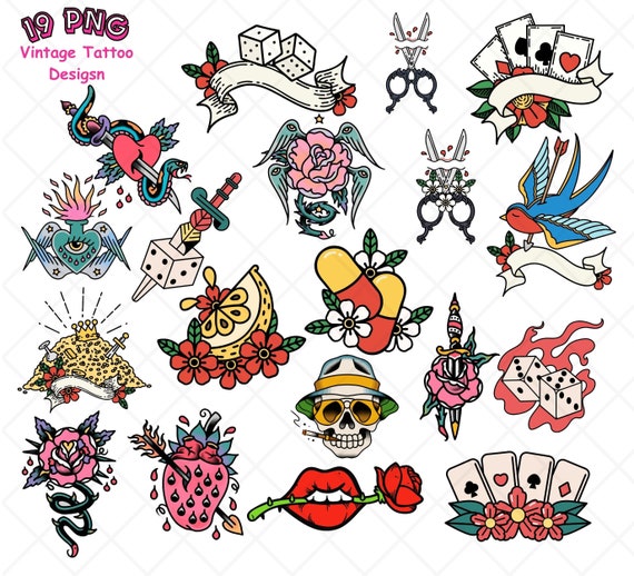 Old School Png , Separate Tattoo, Vintage Tattoos, Tattoo