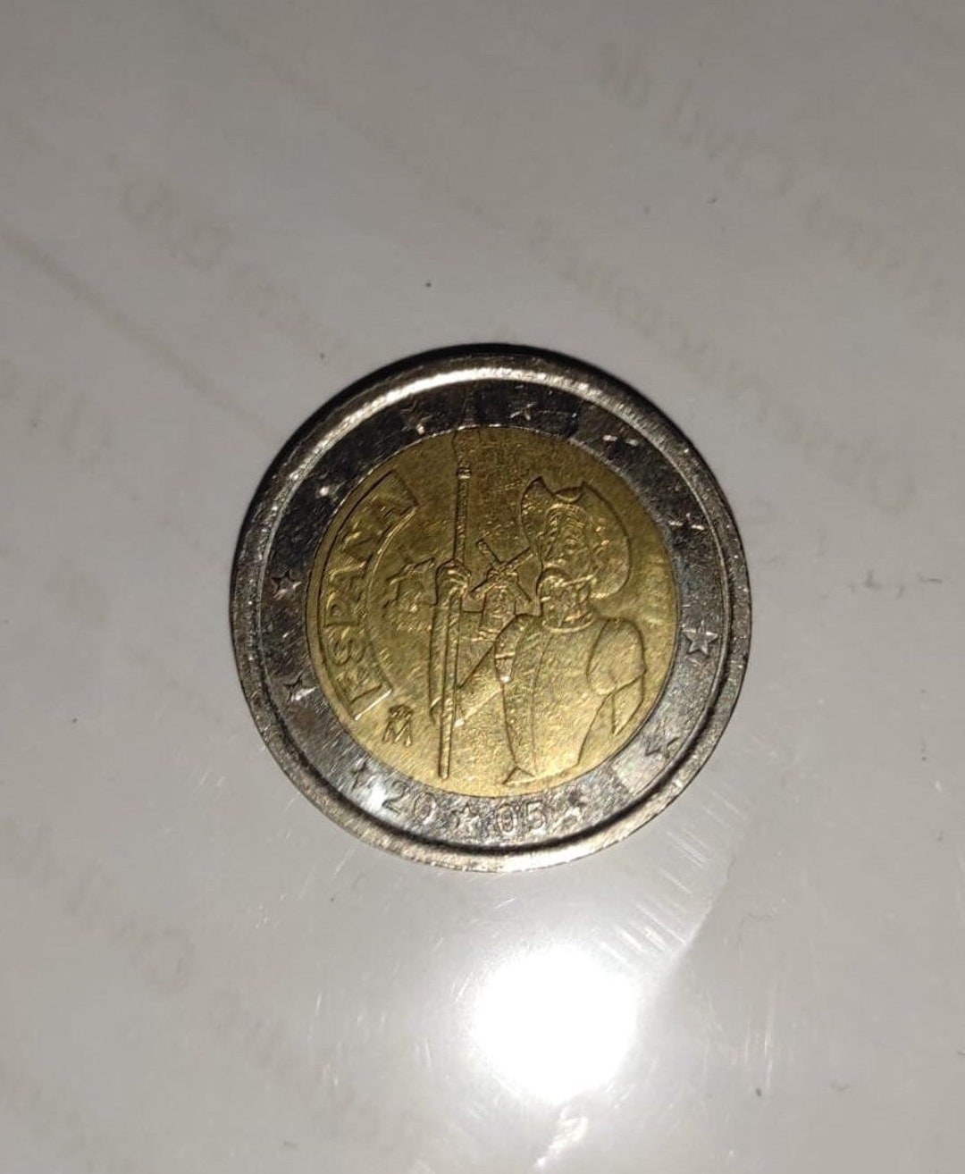 moneda 2 euros españa 2005 don quijote valor