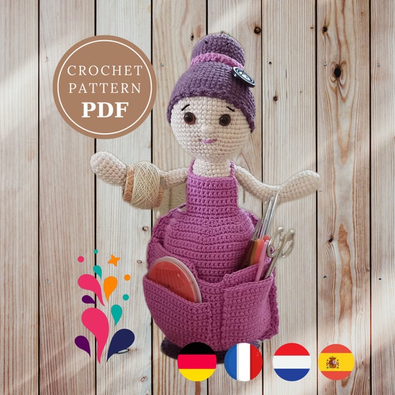 Crafter granny crochet doll new arrivals