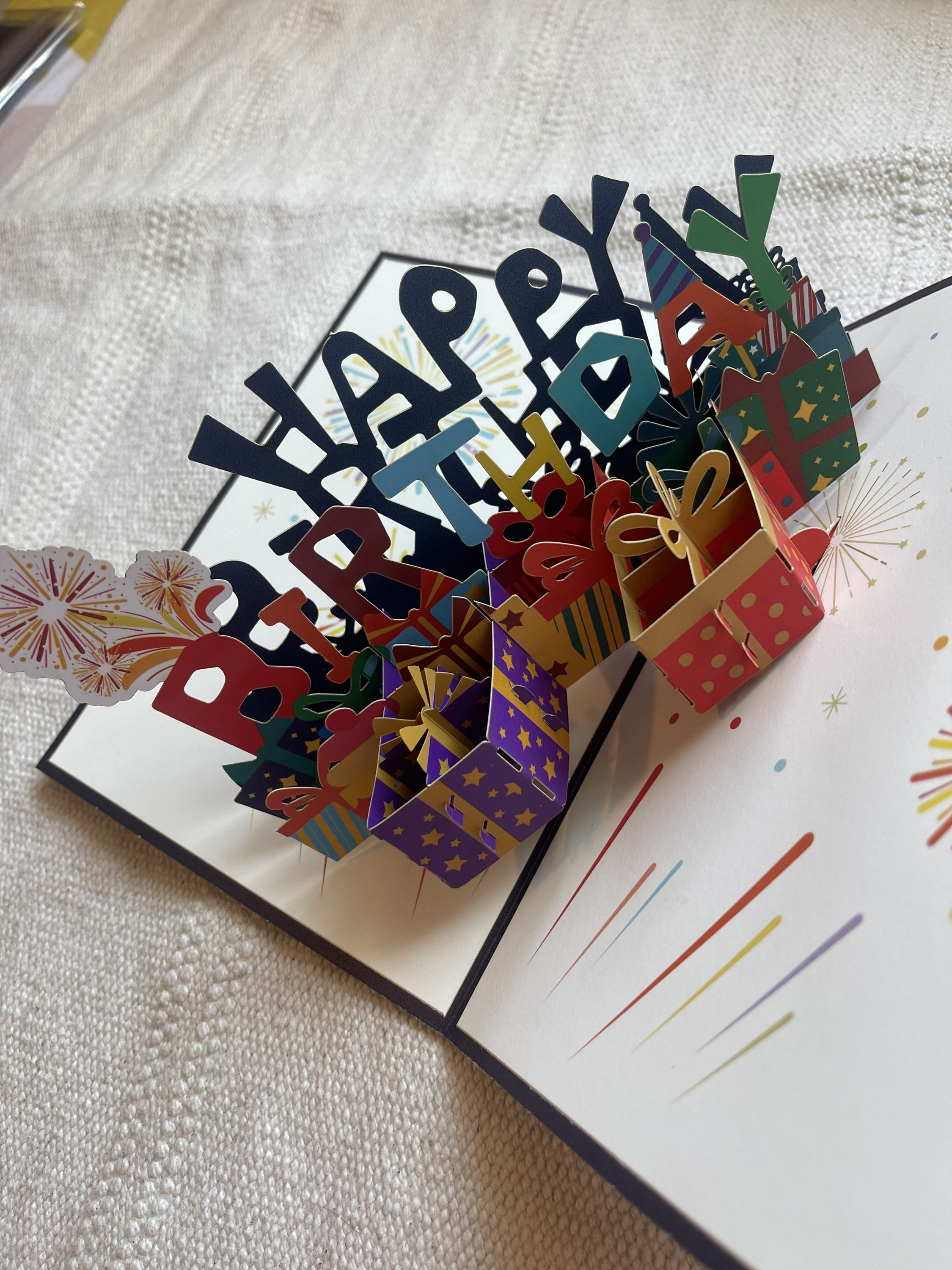 Happy Birthday 3D Pop up Gift Cards - Unisex - Pop up Card for Girls ...