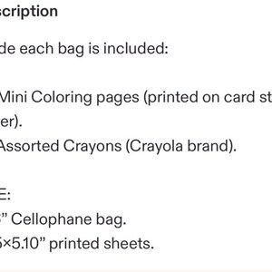 Strawberry coloring pages and crayons - 1 bag (1 child) - Strawberry party favors - My Berry First Birthday themed party image 7