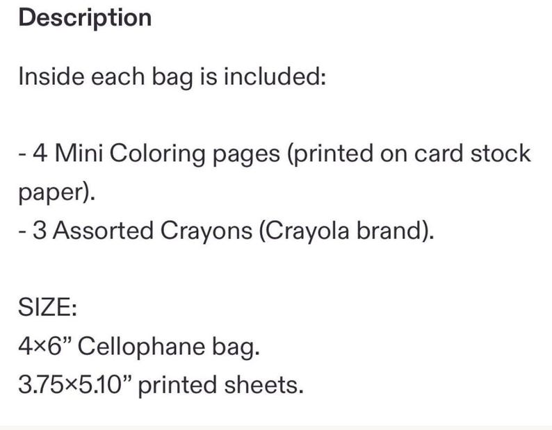 Strawberry coloring pages and crayons - 1 bag (1 child) - Strawberry party favors - My Berry First Birthday themed party image 7