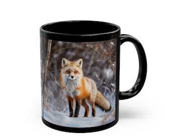 Red Fox Coffee Mug Gift Idea For Fox Lover Mug Christmas Gift For Fox Fan Mug Gift For Red Fox Coffee Mug Cup Gift For Wildlife Enthusiasts
