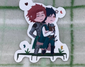 Fire Emblem Three Houses Felix and Sylvain Sticker