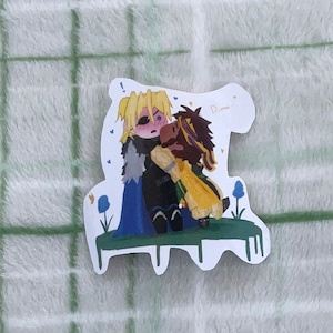 Fire Emblem Three Houses Dimitri and Claude Sticker
