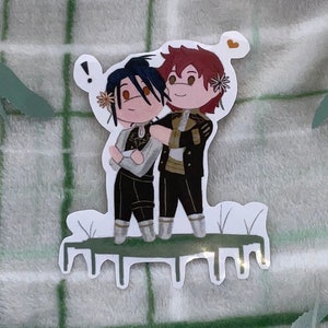 Fire Emblem Three Houses Felix and Sylvain Academy Sticker