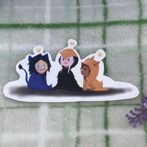 Fire Emblem Three Houses Little Lords  Sticker feat. Edelgard, Dimitri and Claude