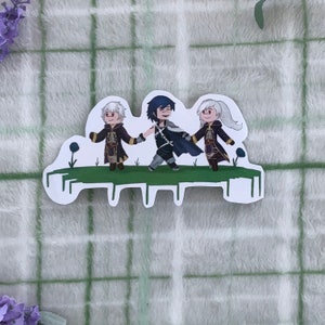 Chrom with M! & F! Robin Fire Emblem Awakening Sticker