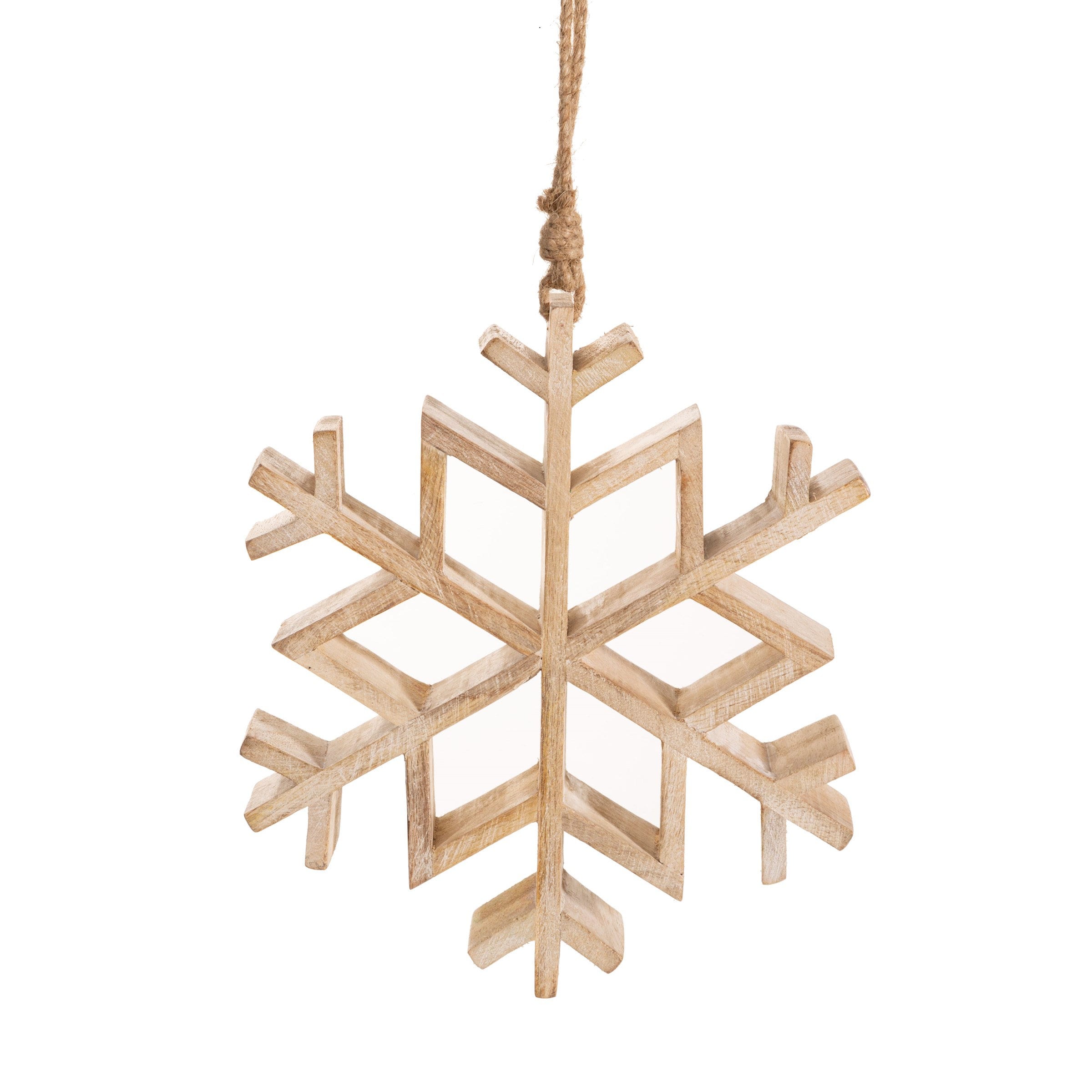 Wooden Snowflake -  UK