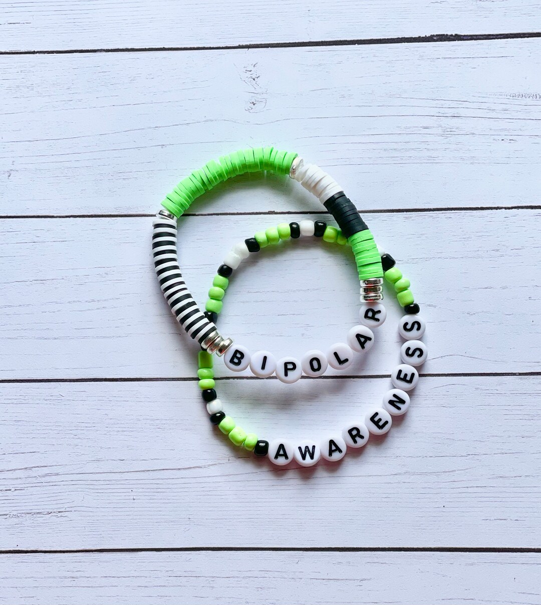 Bipolar Awareness Bracelet Etsy
