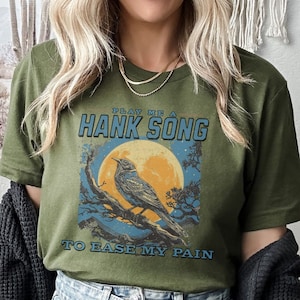 Country Music Tee: Hank Williams &#39;Whippoorwill Bird&#39; Song