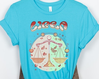 Libra Zodiac T-Shirt: Horoscope Constellation Apparel