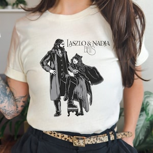 What We Do in the Shadows Shirt - Laszlo & Nadja - Unisex Jersey Short Sleeve Tee