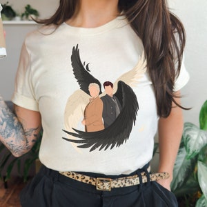 Good Omens Tee: Aziraphale & Crowley 'Ineffable Husbands' Unisex Jersey T-Shirt