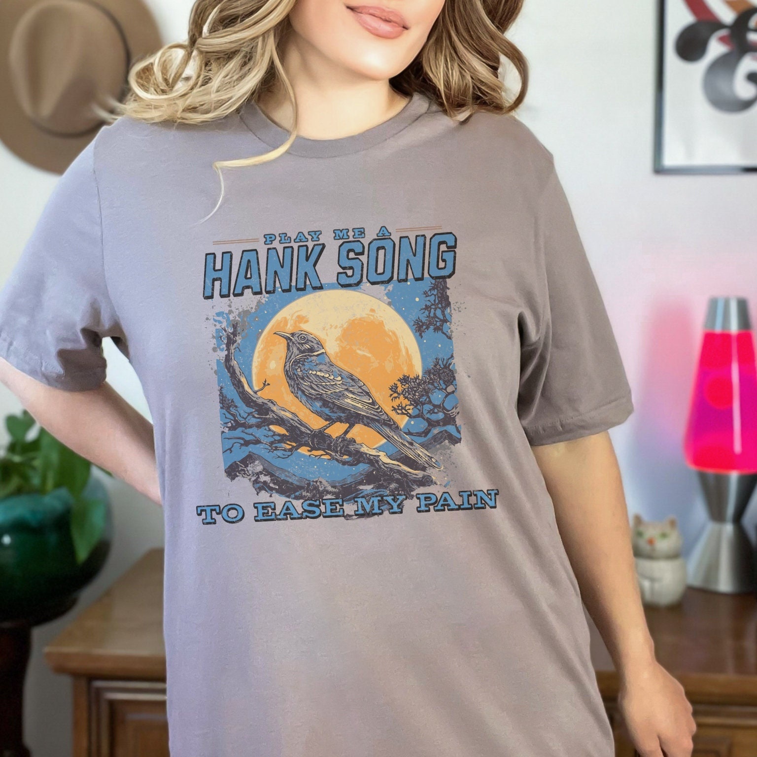 カントリーミュージックTシャツ：ハンク・ウィリアムズの「ウィップア
